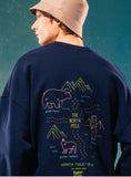 ティーダブリューエヌ(TWN)  NORTH POLE SWEAT SHIRT HHMT3334