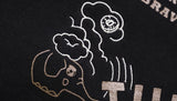 ダブルユーブイプロジェクト(WV PROJECT)  Looking Sweat Shirt Black SMMT7445