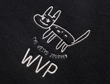 ダブルユーブイプロジェクト(WV PROJECT) Friends Sweat Shirt Black SMMT7440
