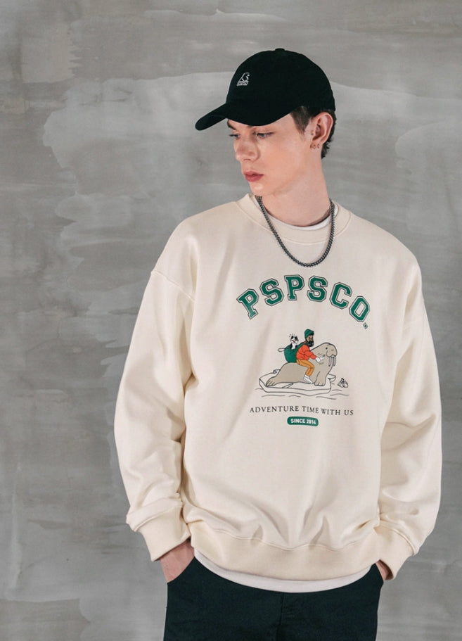 パーステップ(PERSTEP) With Earth Sweatshirt 4 types DEMT4391