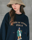 パーステップ(PERSTEP) Big Fur Bunny Sweatshirt SMMT4397