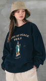 パーステップ(PERSTEP) Big Fur Bunny Sweatshirt SMMT4397