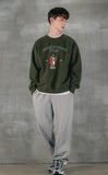 パーステップ(PERSTEP) Big Fur Bunny Sweatshirt SMMT4397