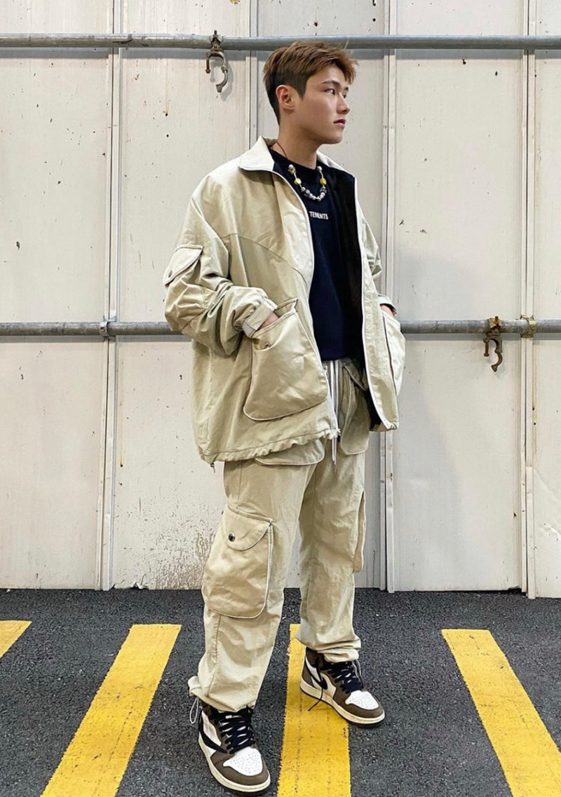 トレンディウビ(Trendywoobi) beige 2 color Jacket