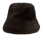 トレンディウビ(Trendywoobi) Brown fleece bucket hat