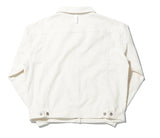 NOMANUAL(ノーマニュアル) CORDUROY SET-UP JACKET - IVORY