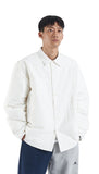 NOMANUAL(ノーマニュアル) PADDED SHIRT JACKET - WHITE