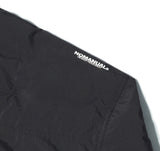 NOMANUAL(ノーマニュアル) PADDED SHIRT JACKET - BLACK