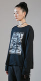 nache(ナチェ) SILK SCREEN LONG SLEEVE