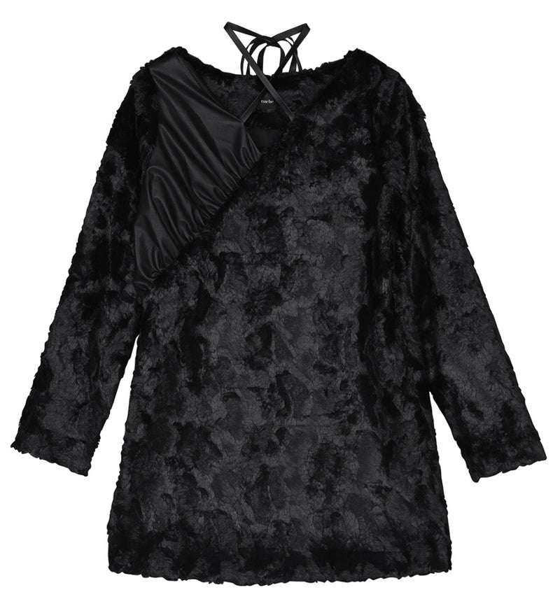 nache(ナチェ)  VELBOA STRAP DRESS