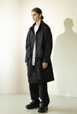 マスノウン(MASSNOUN)  DETACHABLE NYLON COAT MFZCT003-BK