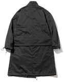 マスノウン(MASSNOUN)  DETACHABLE NYLON COAT MFZCT003-BK