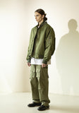 マスノウン(MASSNOUN)  OVERSIZED MA-1 JACKET MFZPD001-KK