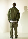 マスノウン(MASSNOUN)  OVERSIZED MA-1 JACKET MFZPD001-KK