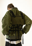 マスノウン(MASSNOUN)  OVERSIZED MA-1 JACKET MFZPD001-KK