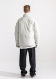 マスノウン(MASSNOUN)  PUFFER DOWN POCKET SHORT PADDING MWZPD001-GY