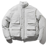 マスノウン(MASSNOUN)  PUFFER DOWN POCKET SHORT PADDING MWZPD001-GY