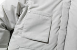 マスノウン(MASSNOUN)  PUFFER DOWN POCKET SHORT PADDING MWZPD001-GY