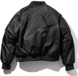 マスノウン(MASSNOUN)  8OZ OVERSIZED MA-1 JACKET MFZPD003-BK