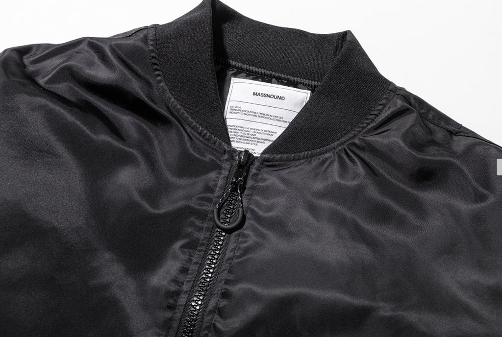 ブルゾン MASSNOUN 8oz oversized MA1 aviation jumper jacket MFZPD003BK MUSINSA | MASSNOUN 8oz Oversized MA-1 Aviation Jumper Jacket