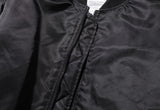 マスノウン(MASSNOUN)  8OZ OVERSIZED MA-1 JACKET MFZPD003-BK
