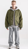 マスノウン(MASSNOUN)  8OZ OVERSIZED MA-1 JACKET MFZPD003-KK