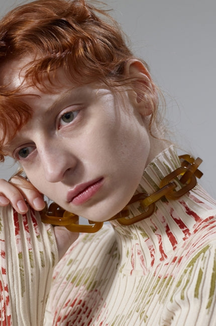 MONDAY EDITION(マンデイエディション) Faded Chain Bold Necklace