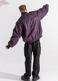 マスノウン(MASSNOUN) 6OZ SHIRRING OVERSIZED MA-1 JACKET MWZPD002-PP