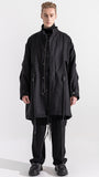 マスノウン(MASSNOUN)  M-65 FISHTAIL WOOL COAT MWZCT001-BK