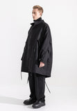 マスノウン(MASSNOUN)  M-65 FISHTAIL WOOL COAT MWZCT001-BK