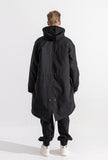 マスノウン(MASSNOUN)  M-65 FISHTAIL WOOL COAT MWZCT001-BK