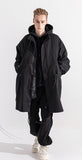 マスノウン(MASSNOUN)  M-65 FISHTAIL WOOL COAT MWZCT001-BK