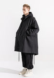 マスノウン(MASSNOUN)  M-65 FISHTAIL WOOL COAT MWZCT001-BK