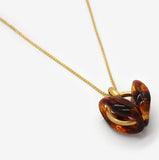 MONDAY EDITION(マンデイエディション) Piece of Dahlia Thin Chain Necklace