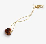 MONDAY EDITION(マンデイエディション) Piece of Dahlia Thin Chain Necklace