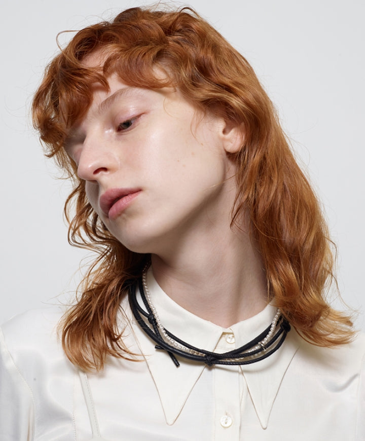 MONDAY EDITION(マンデイエディション) Pearl & Ivy Necklace