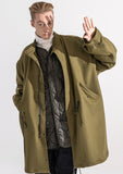 マスノウン(MASSNOUN)  M-65 FISHTAIL WOOL COAT MWZCT001-KK