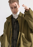 マスノウン(MASSNOUN)  M-65 FISHTAIL WOOL COAT MWZCT001-KK