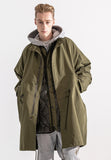 マスノウン(MASSNOUN)   M-65 FISHTAIL COTTON COAT MWZCT002-KK