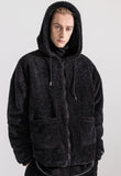 マスノウン(MASSNOUN)   DOUBLE SOFT WOOL SHORT JUMPER MWZPD003-BK