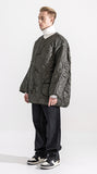 マスノウン(MASSNOUN)  REVERSIBLE STICH QUILITING JACKET MWZJK002-KK