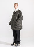 マスノウン(MASSNOUN)  REVERSIBLE STICH QUILITING JACKET MWZJK002-KK