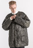 マスノウン(MASSNOUN)  REVERSIBLE STICH QUILITING JACKET MWZJK002-KK