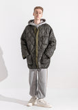 マスノウン(MASSNOUN)  REVERSIBLE STICH QUILITING JACKET MWZJK002-KK