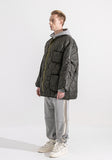 マスノウン(MASSNOUN)  REVERSIBLE STICH QUILITING JACKET MWZJK002-KK