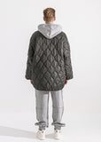 マスノウン(MASSNOUN)  REVERSIBLE STICH QUILITING JACKET MWZJK002-KK