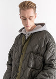 マスノウン(MASSNOUN)  REVERSIBLE STICH QUILITING JACKET MWZJK002-KK