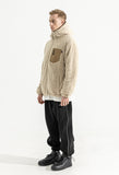 マスノウン(MASSNOUN)   TURTLE DOUBLE SOFT WOOL SHORT JUMPER MWZPD004-BG