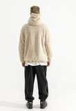 マスノウン(MASSNOUN)   TURTLE DOUBLE SOFT WOOL SHORT JUMPER MWZPD004-BG