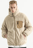 マスノウン(MASSNOUN)   TURTLE DOUBLE SOFT WOOL SHORT JUMPER MWZPD004-BG